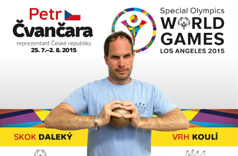 Petr Čvančara z České Lípy vybojoval bronz na speciální olympiádě v Los Angeles